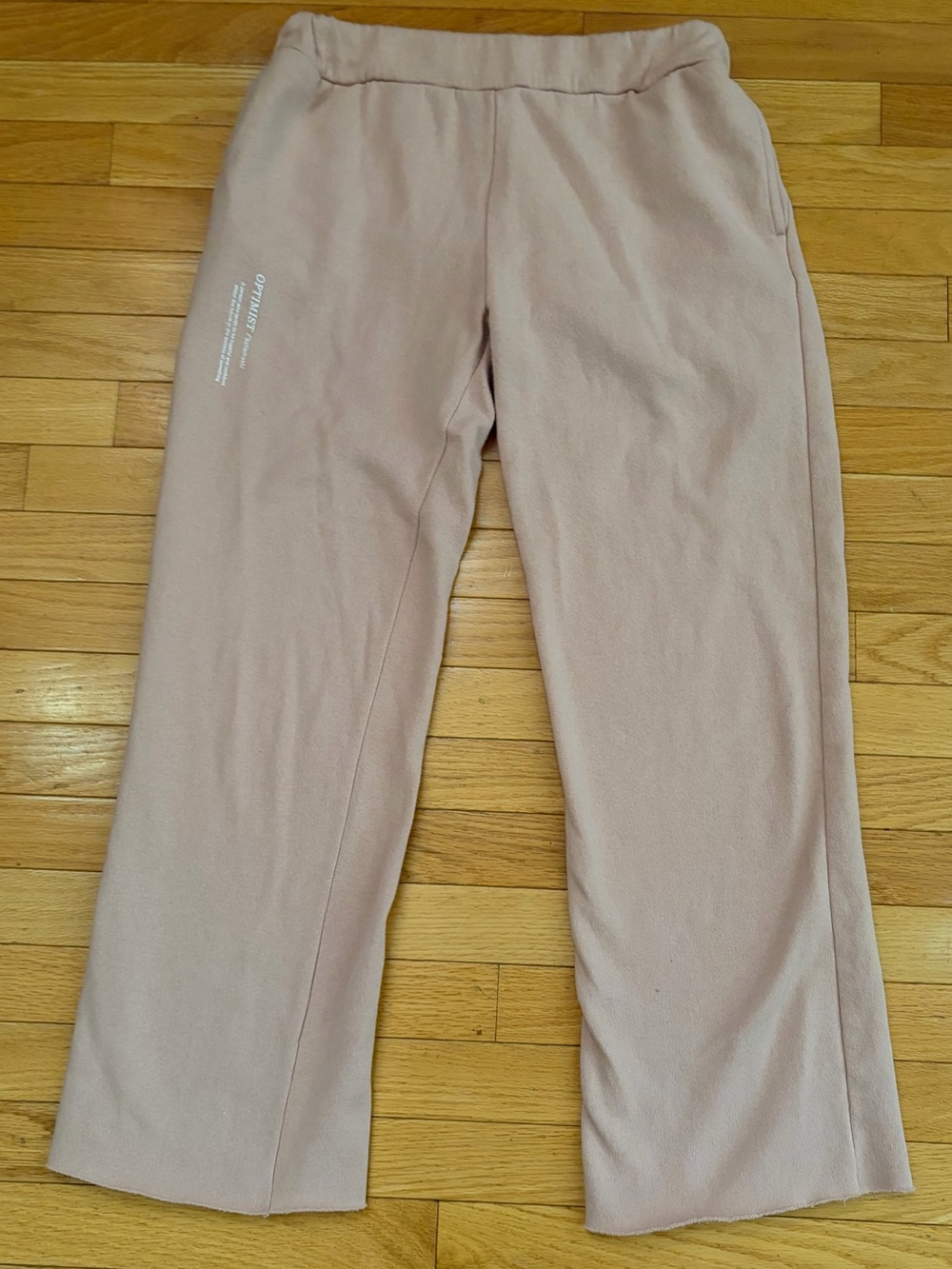 Sage Wide Leg Pants in Light Pink